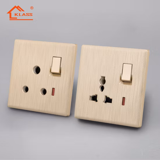 Casa Multi Tomada Elétrica Padrão Britânico Máquina de Fabricação de Plugues e Suprimentos de Parede para Interruptores Duplos de Soquete