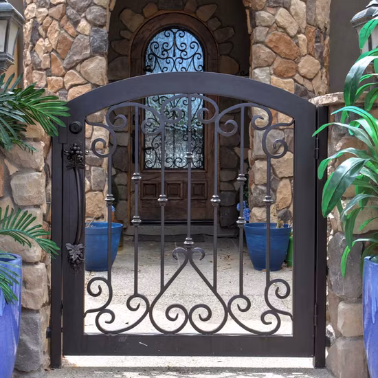 Caminhada decorativa para casa moderna de verão