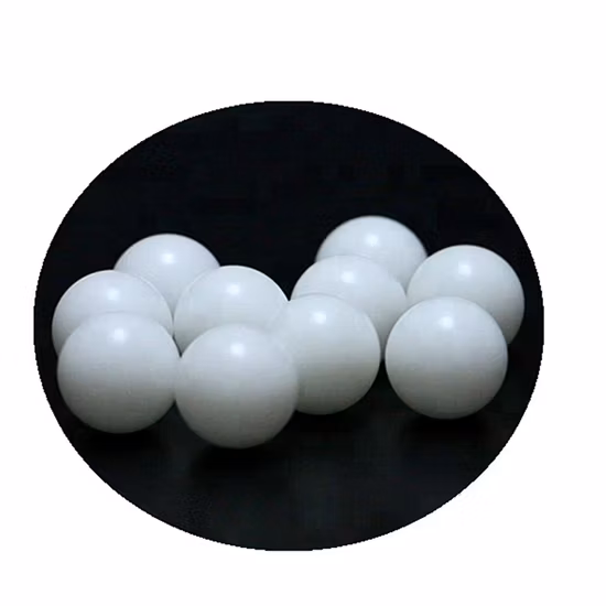 Fabricação de fábrica de esfera/esfera de plástico PTFE personalizada
